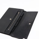 BVLGARI Clutch Bag PVC Silver Black Auth ar12452-9