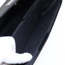 BVLGARI Clutch Bag PVC Silver Black Auth ar12452-22