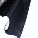 BVLGARI Clutch Bag PVC Silver Black Auth ar12452-24