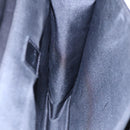 FENDI Hand Bag Leather 2way Black Silver Auth ar12462-19