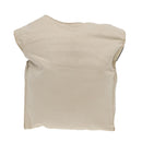 FENDI Shoulder Bag Canvas Leather Beige Brown Silver Auth ar12463-2