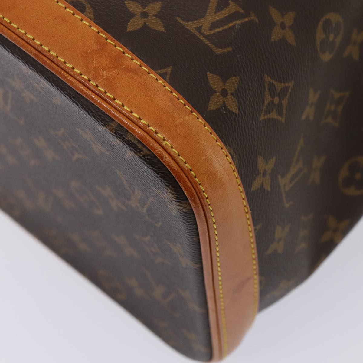 LOUIS VUITTON Monogram Nice Hand Bag M47280 LV Auth ar12485