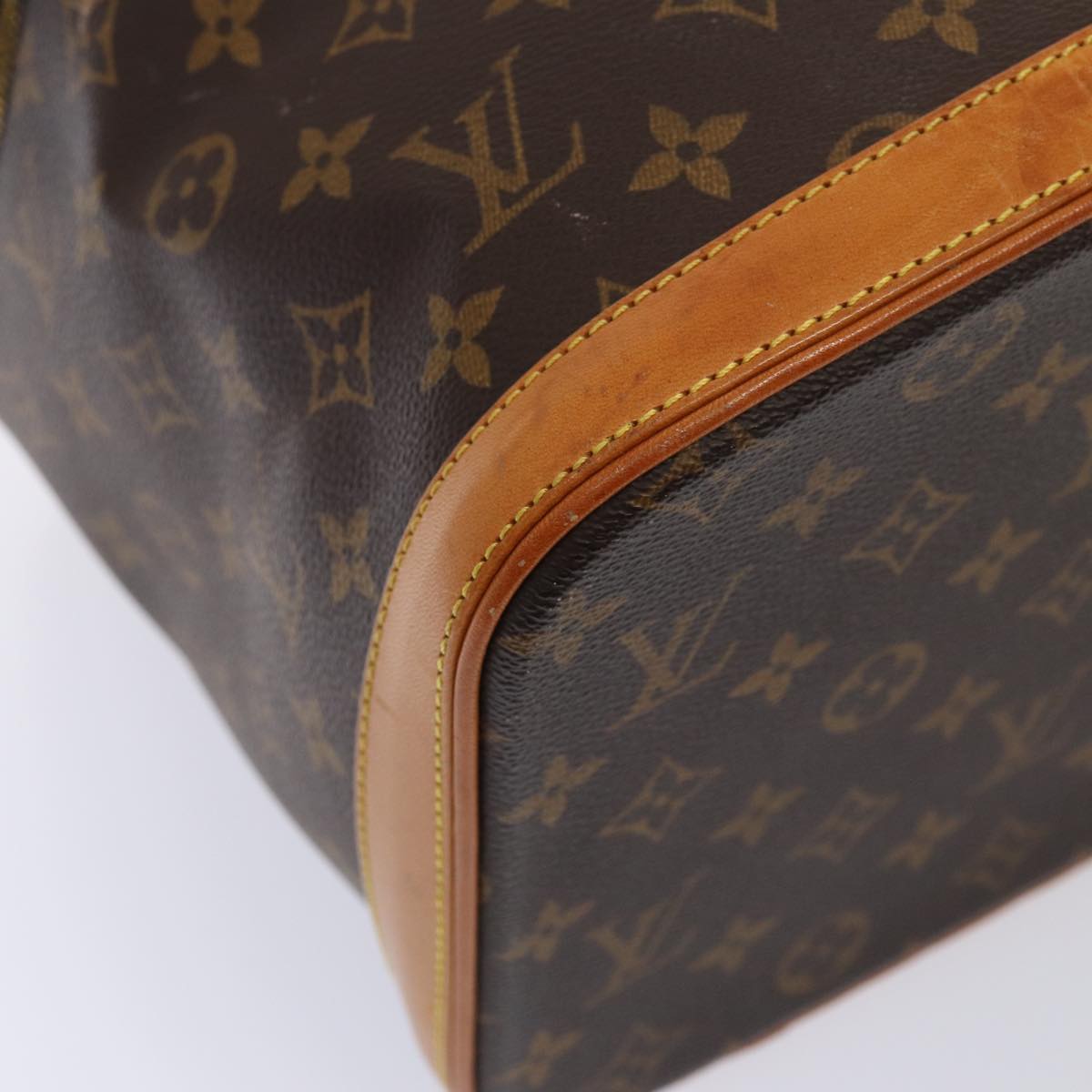 LOUIS VUITTON Monogram Nice Hand Bag M47280 LV Auth ar12485