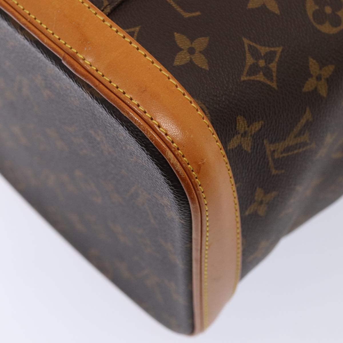 LOUIS VUITTON Monogram Nice Hand Bag M47280 LV Auth ar12485