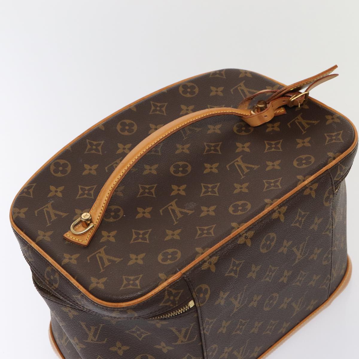 LOUIS VUITTON Monogram Nice Hand Bag M47280 LV Auth ar12485