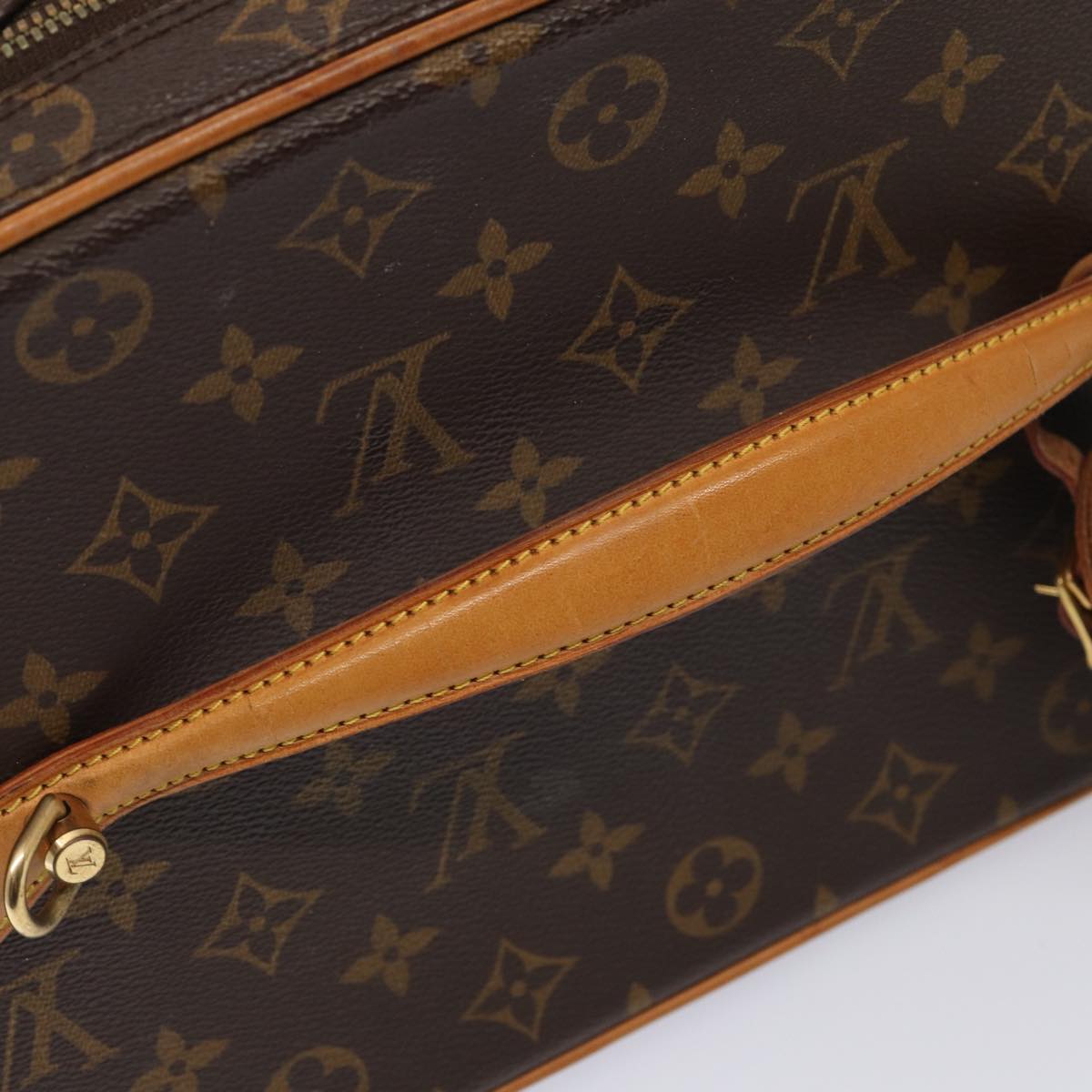 LOUIS VUITTON Monogram Nice Hand Bag M47280 LV Auth ar12485