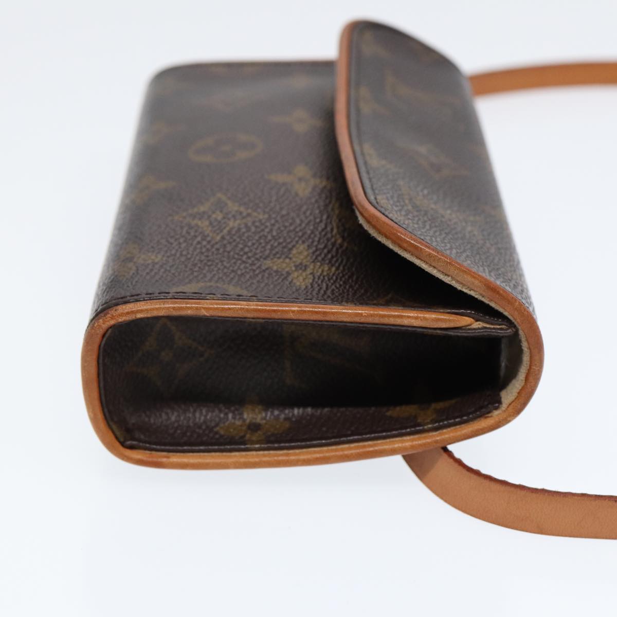 LOUIS VUITTON Monogram Pochette Florentine Waist bag M51855 LV Auth ar12499