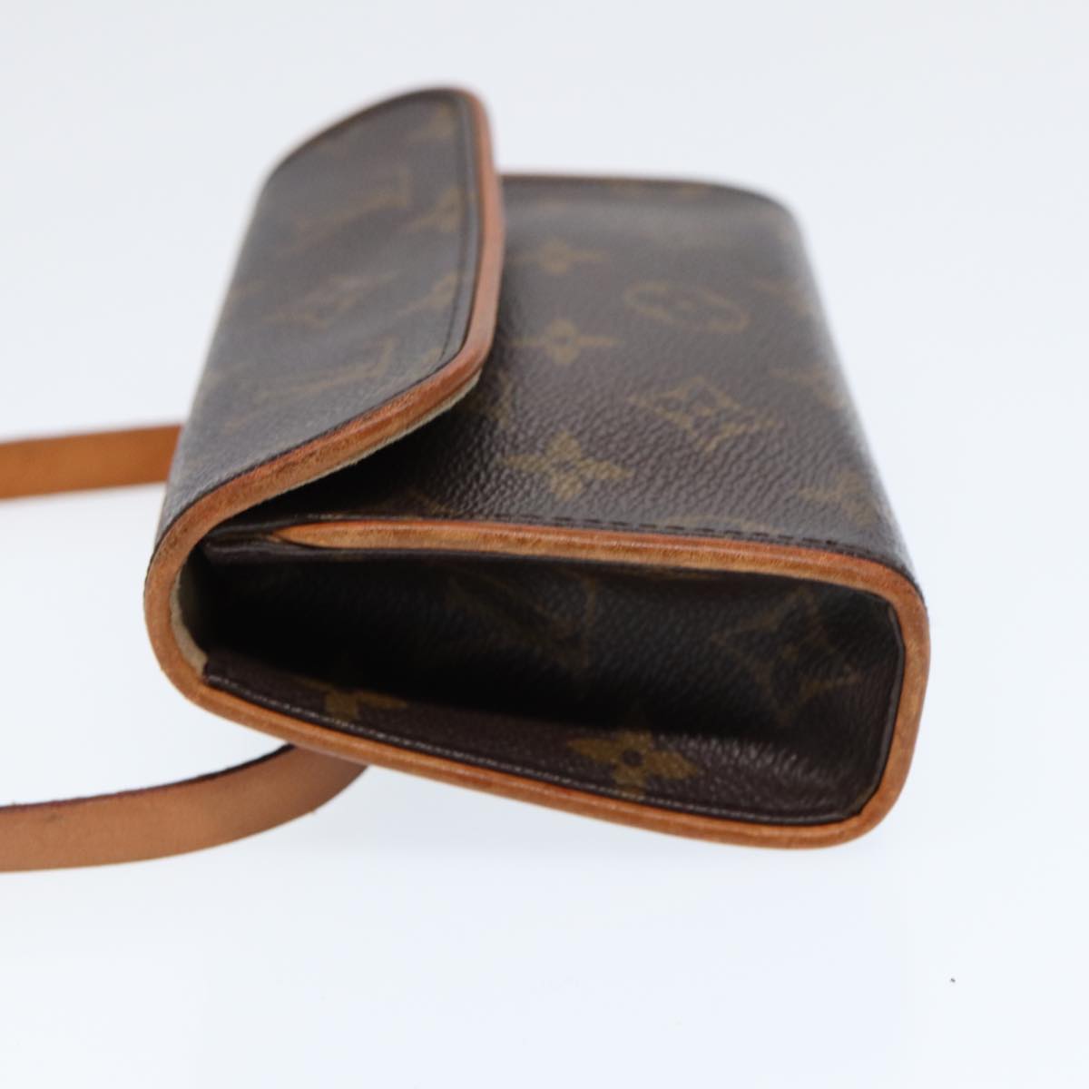 LOUIS VUITTON Monogram Pochette Florentine Waist bag M51855 LV Auth ar12499