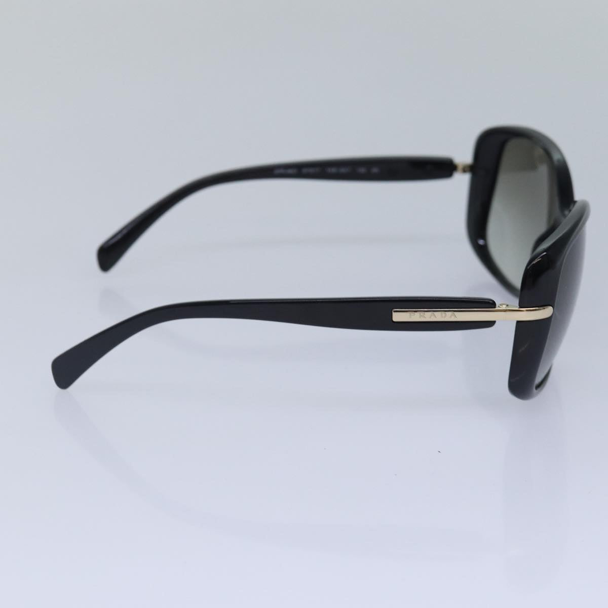 PRADA Sunglasses plastic Black Auth ar12510