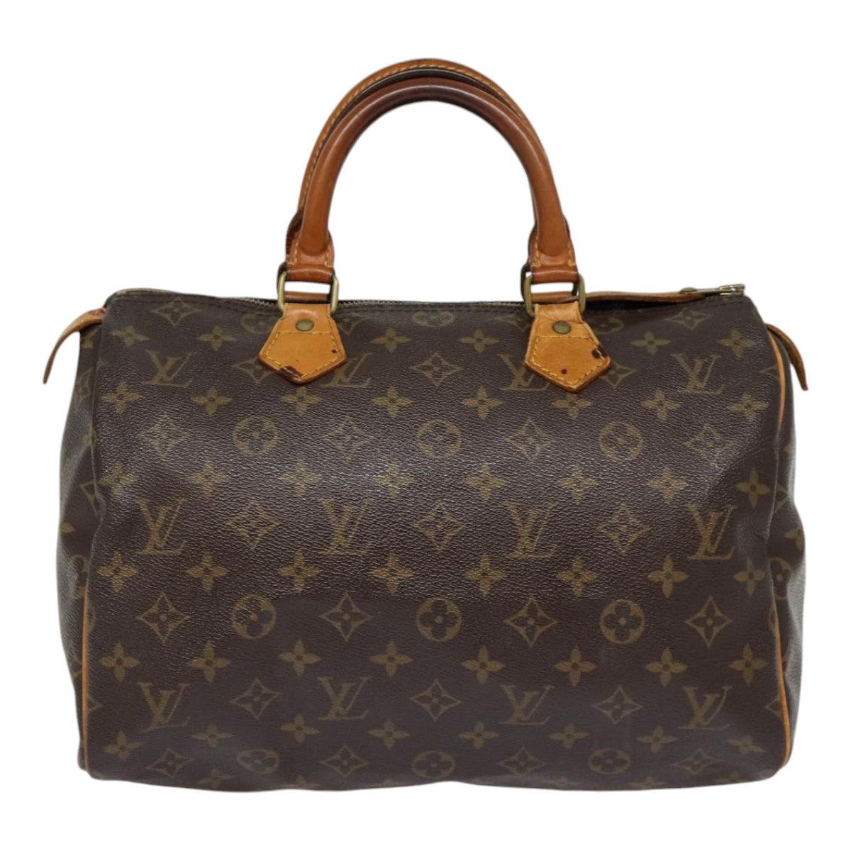 LOUIS VUITTON Monogram Speedy 30 Hand Bag M41526 LV Auth ar12514