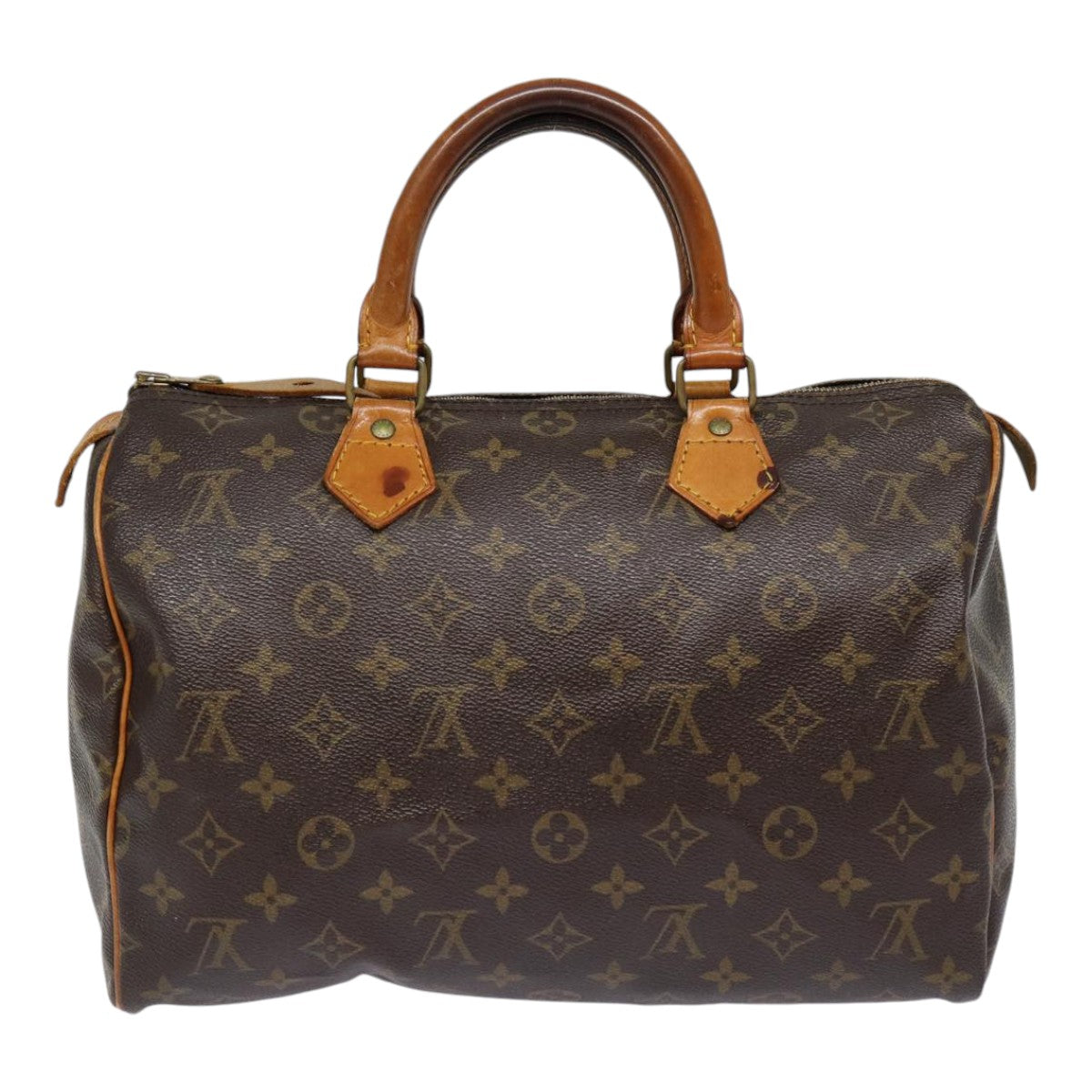 LOUIS VUITTON Monogram Speedy 30 Hand Bag M41526 LV Auth ar12514