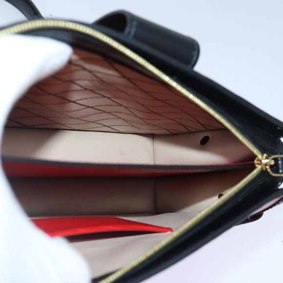 LOUIS VUITTON Epi Trunk Clutch Shoulder Bag Red Black M51697 LV Auth ar12517SM