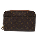 LOUIS VUITTON Monogram Orsay Clutch Bag M51790 LV Auth ar12528-2