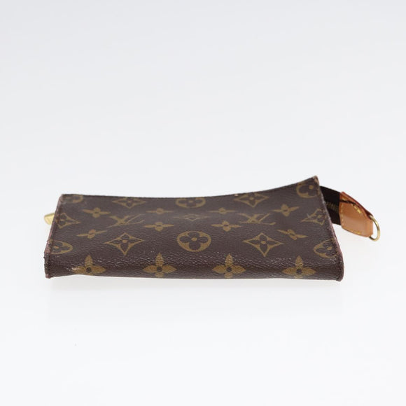 LOUIS VUITTON Monogram Bucket PM Accessory Pouch LV Auth ar12532