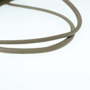 PRADA Tote Bag Nylon Khaki Silver Auth ar12536-7