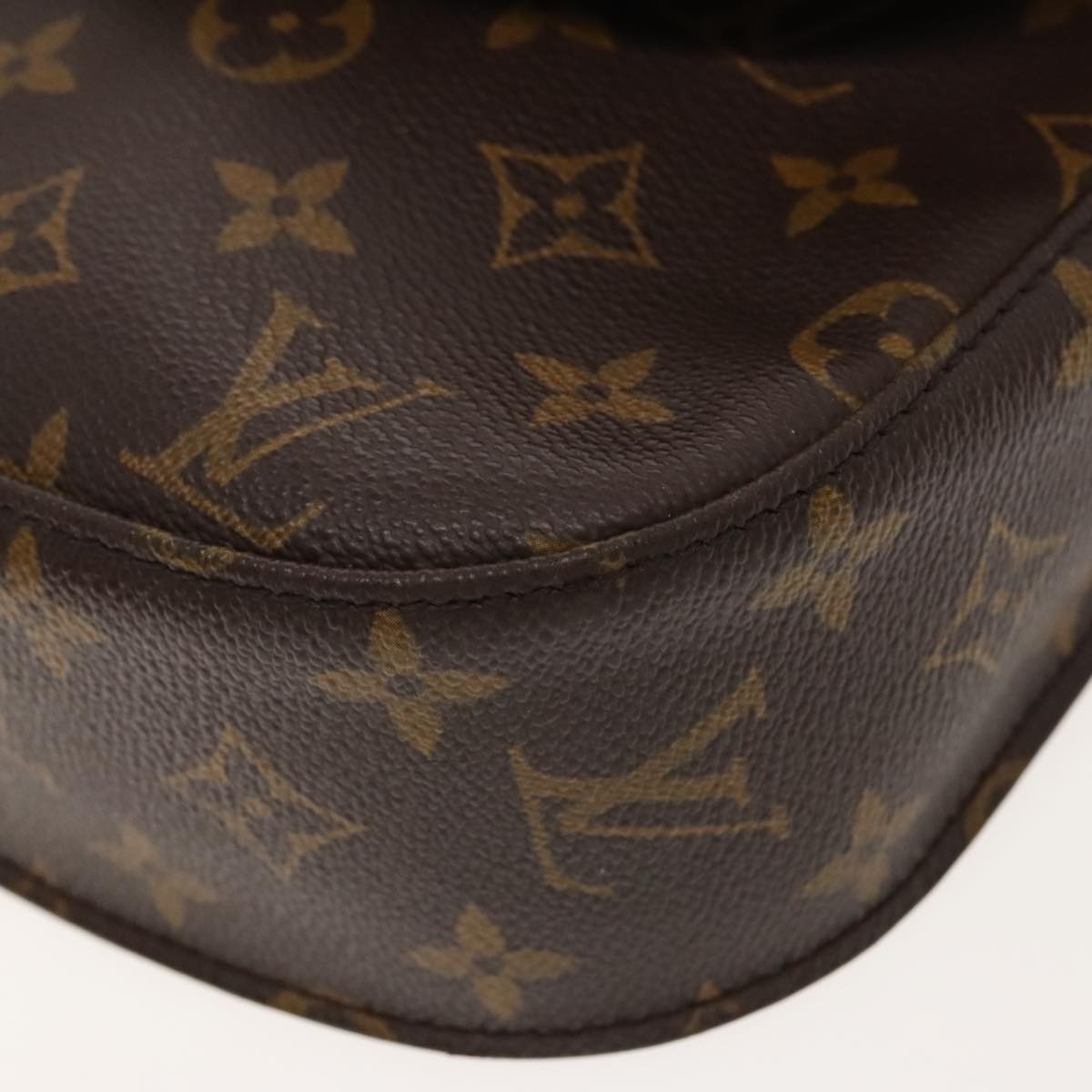 LOUIS VUITTON Monogram Saint Cloud GM Shoulder Bag M51242 LV Auth ar12557