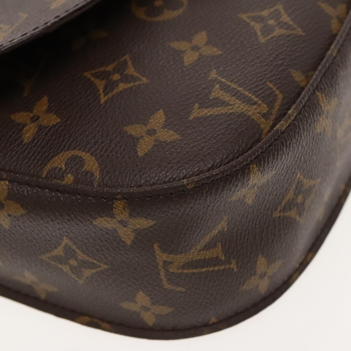 LOUIS VUITTON Monogram Saint Cloud GM Shoulder Bag M51242 LV Auth ar12557