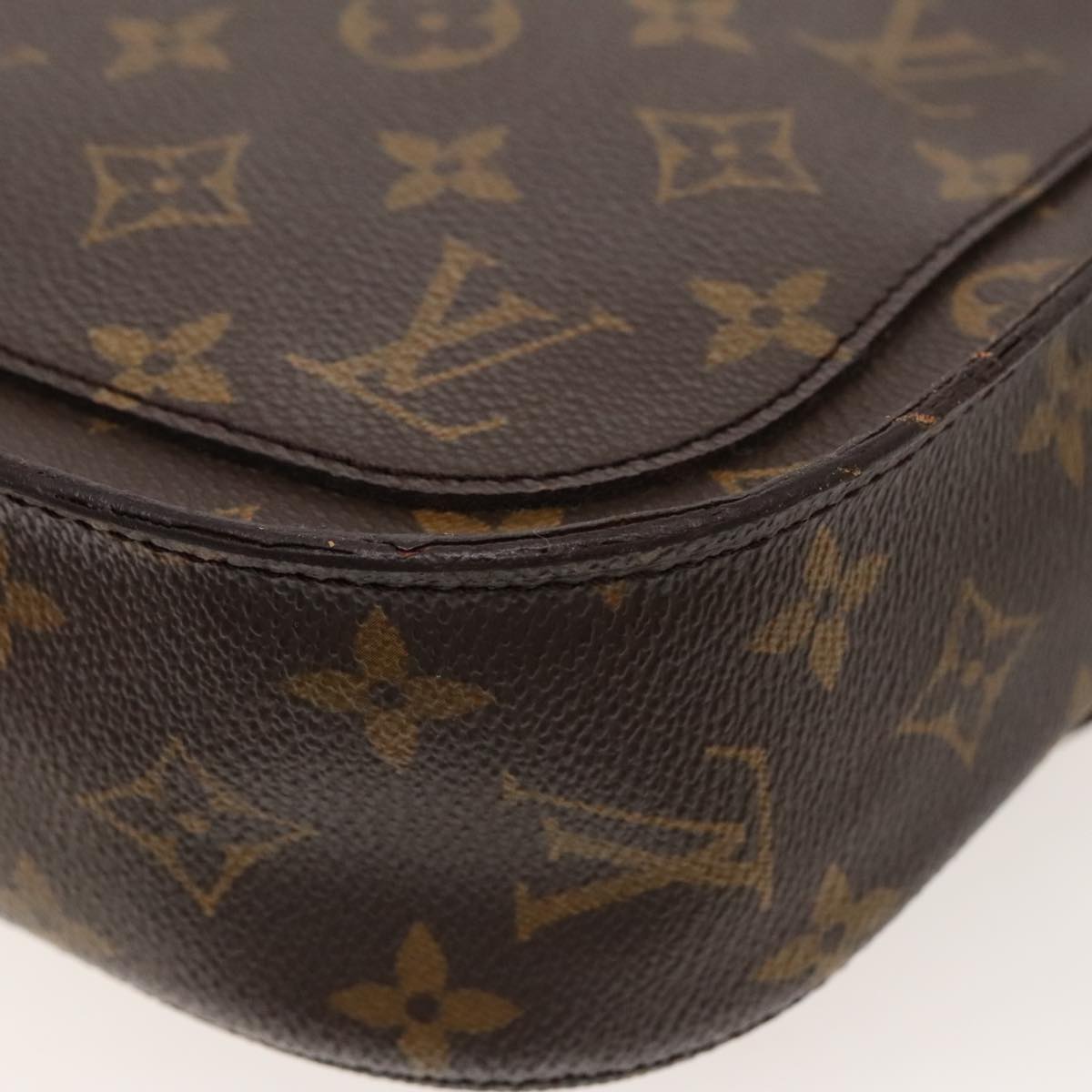 LOUIS VUITTON Monogram Saint Cloud GM Shoulder Bag M51242 LV Auth ar12557