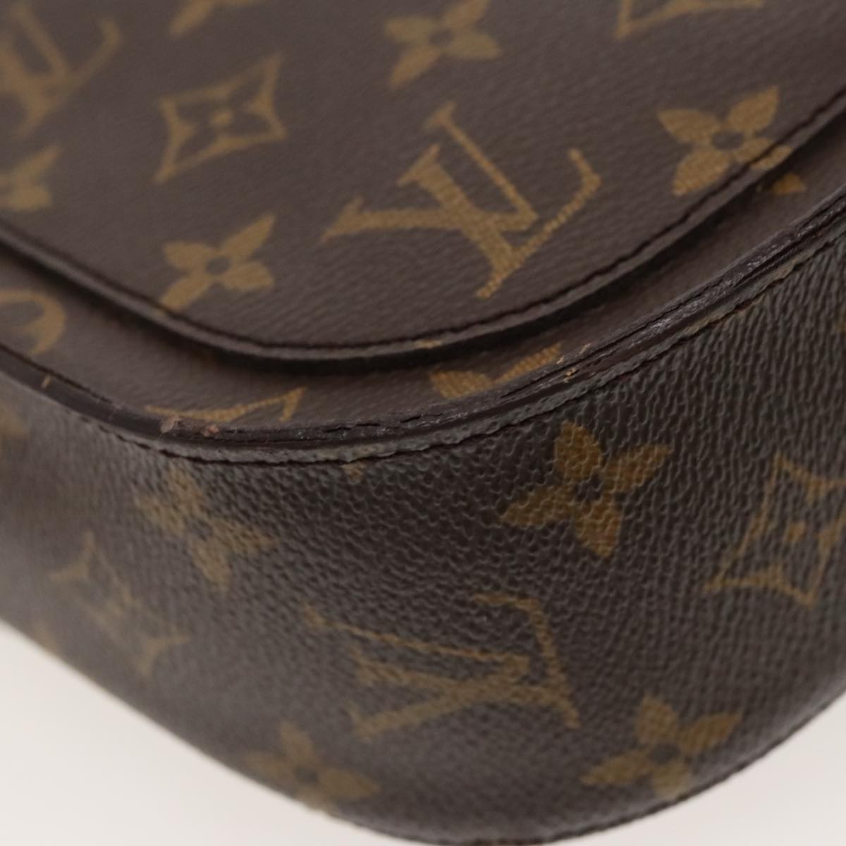 LOUIS VUITTON Monogram Saint Cloud GM Shoulder Bag M51242 LV Auth ar12557