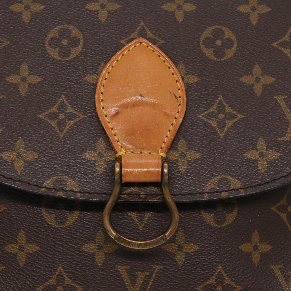 LOUIS VUITTON Monogram Saint Cloud GM Shoulder Bag M51242 LV Auth ar12557