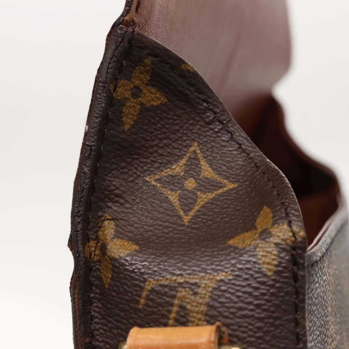 LOUIS VUITTON Monogram Saint Cloud GM Shoulder Bag M51242 LV Auth ar12557