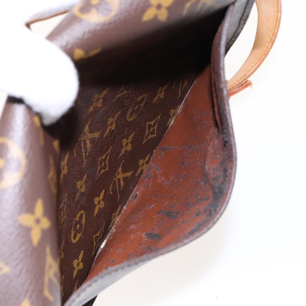 LOUIS VUITTON Monogram Saint Cloud GM Shoulder Bag M51242 LV Auth ar12557