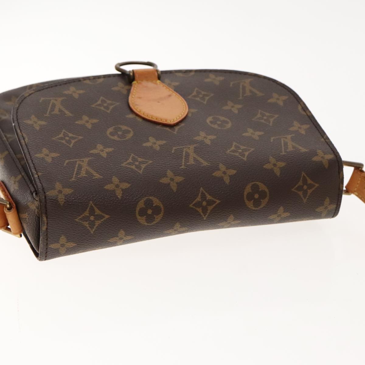 LOUIS VUITTON Monogram Saint Cloud GM Shoulder Bag M51242 LV Auth ar12557