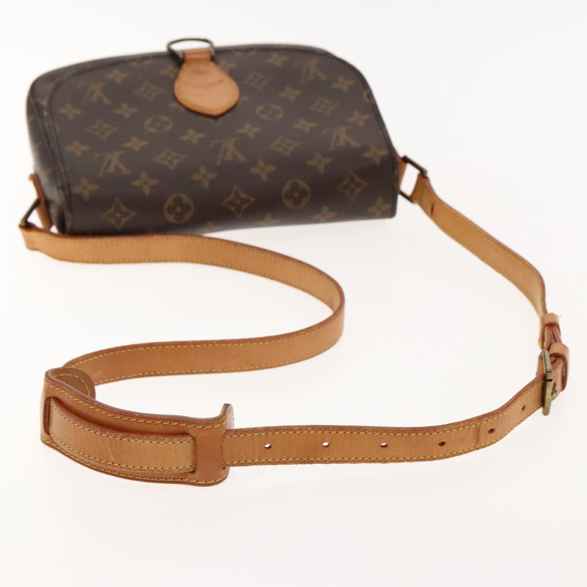 LOUIS VUITTON Monogram Saint Cloud GM Shoulder Bag M51242 LV Auth ar12557