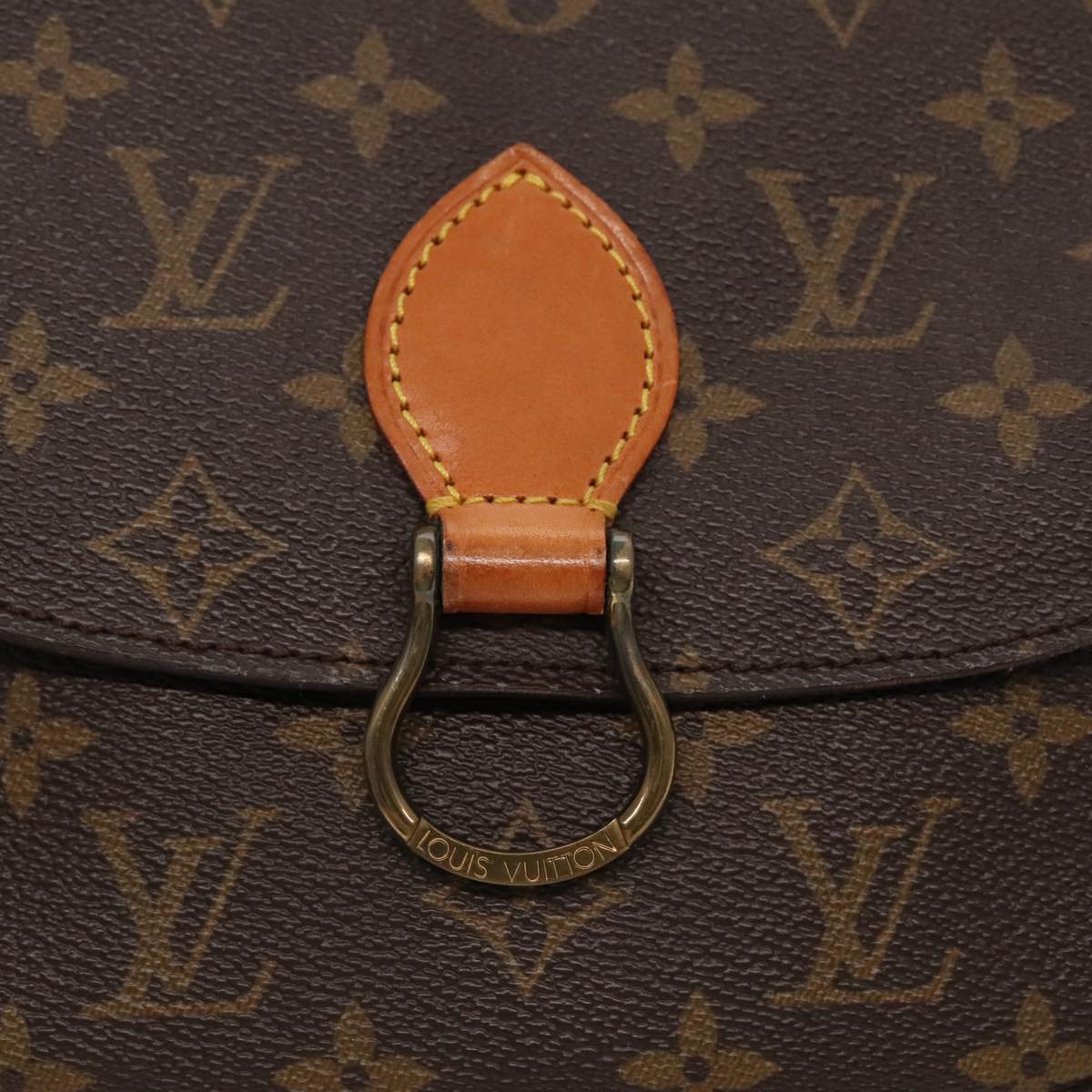 LOUIS VUITTON Monogram Saint Cloud MM Shoulder Bag M51243 LV Auth ar12561