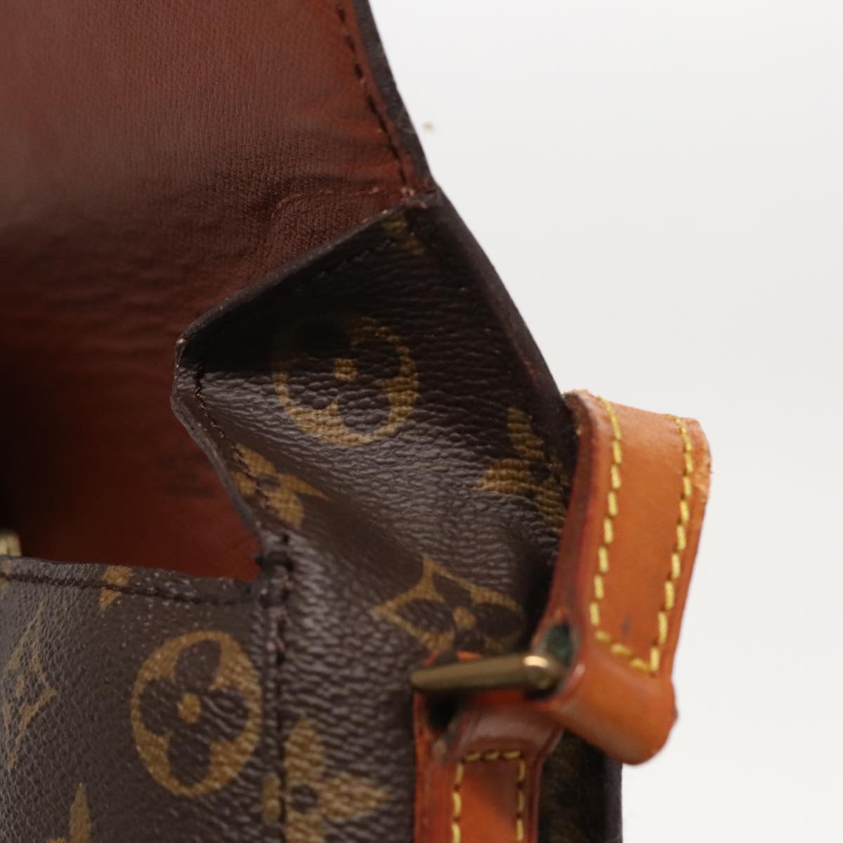 LOUIS VUITTON Monogram Saint Cloud MM Shoulder Bag M51243 LV Auth ar12561