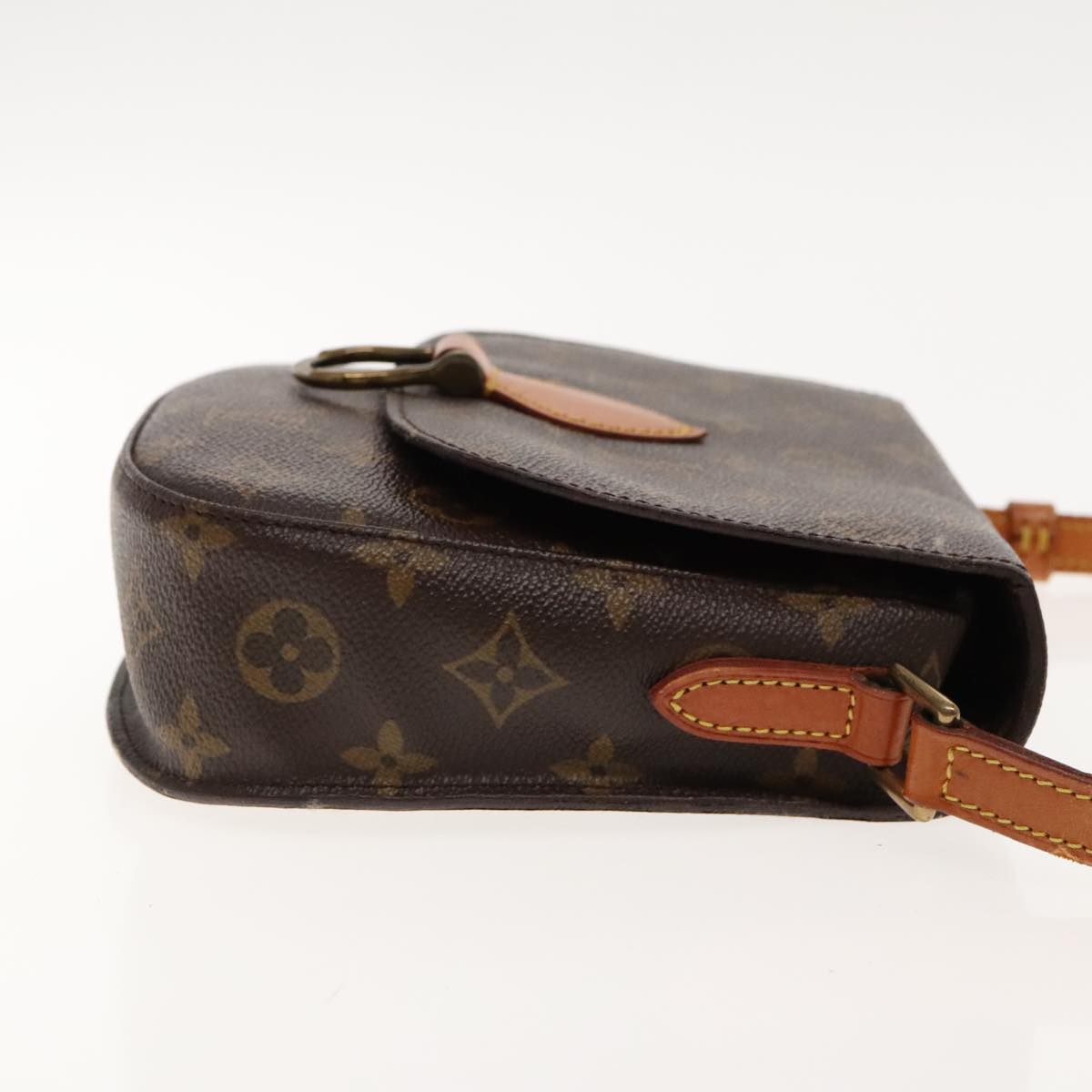 LOUIS VUITTON Monogram Saint Cloud MM Shoulder Bag M51243 LV Auth ar12561