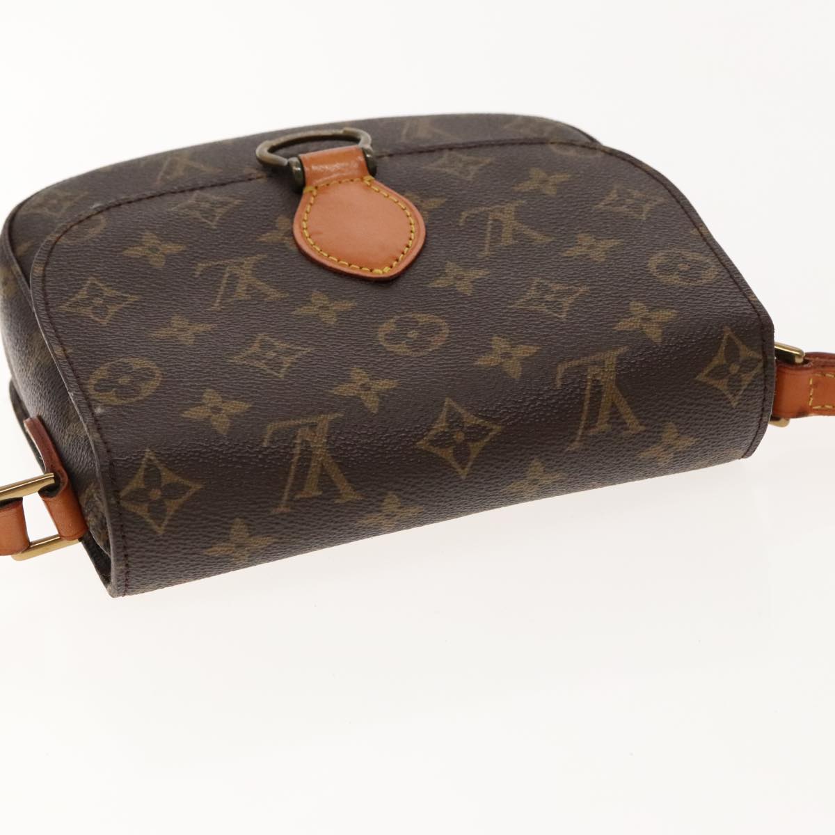 LOUIS VUITTON Monogram Saint Cloud MM Shoulder Bag M51243 LV Auth ar12561