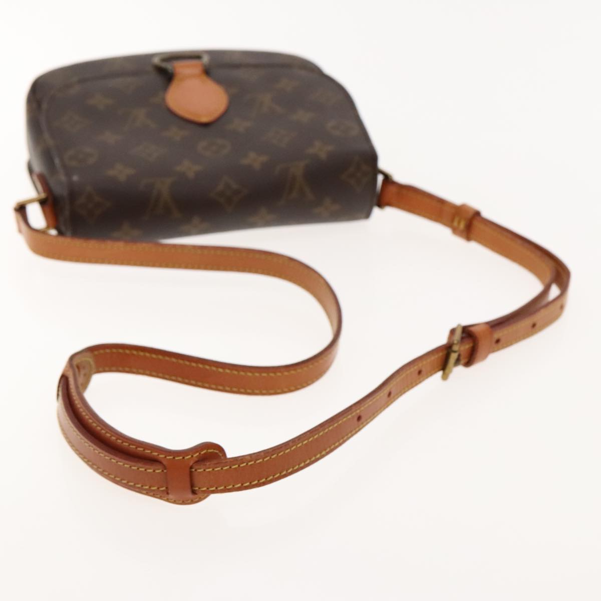 LOUIS VUITTON Monogram Saint Cloud MM Shoulder Bag M51243 LV Auth ar12561