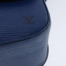 LOUIS VUITTON Epi Saint Cloud GM Shoulder Bag Toledo Blue M52195 LV Auth ar12563-16