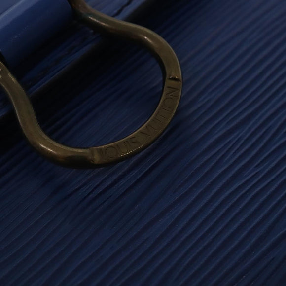 LOUIS VUITTON Epi Saint Cloud GM Shoulder Bag Toledo Blue M52195 LV Auth ar12563
