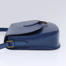 LOUIS VUITTON Epi Saint Cloud GM Shoulder Bag Toledo Blue M52195 LV Auth ar12563-3