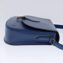 LOUIS VUITTON Epi Saint Cloud GM Shoulder Bag Toledo Blue M52195 LV Auth ar12563-4
