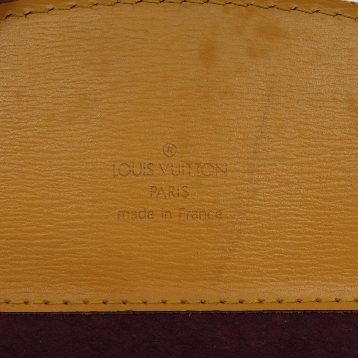 LOUIS VUITTON Epi Cluny Shoulder Bag Yellow M52259 LV Auth ar12564