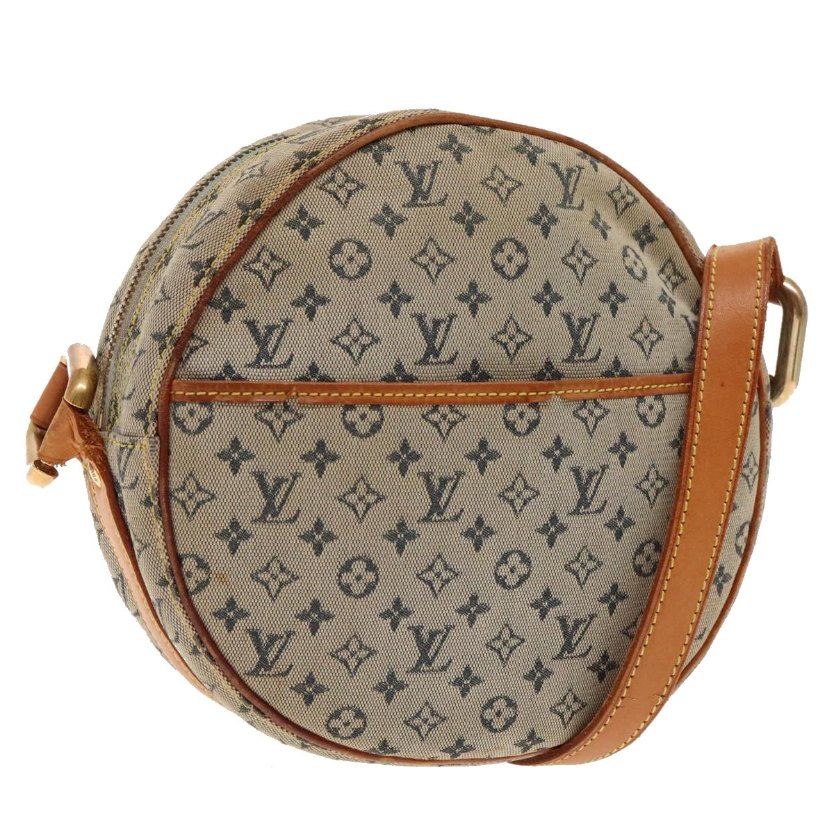 LOUIS VUITTON Monogram Mini Jeanne GM Shoulder Bag Blue M92000 LV Auth ar12566