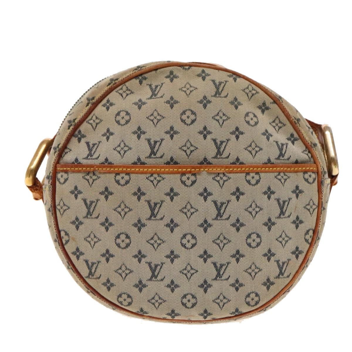 LOUIS VUITTON Monogram Mini Jeanne GM Shoulder Bag Blue M92000 LV Auth ar12566