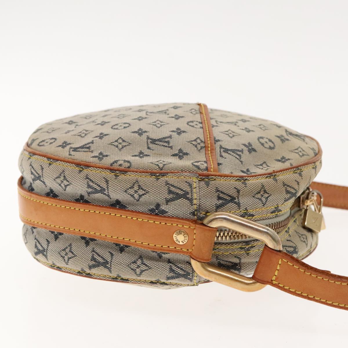 LOUIS VUITTON Monogram Mini Jeanne GM Shoulder Bag Blue M92000 LV Auth ar12566