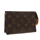 LOUIS VUITTON Monogram Poche Toilette 15 Pouch M47546 LV Auth ar12568-1