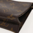 LOUIS VUITTON Monogram Poche Toilette 15 Pouch M47546 LV Auth ar12568-7