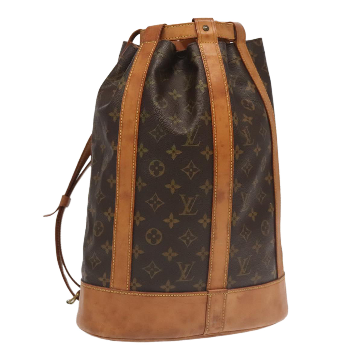 LOUIS VUITTON Monogram Randonnee PM Shoulder Bag M42243 LV Auth ar12575