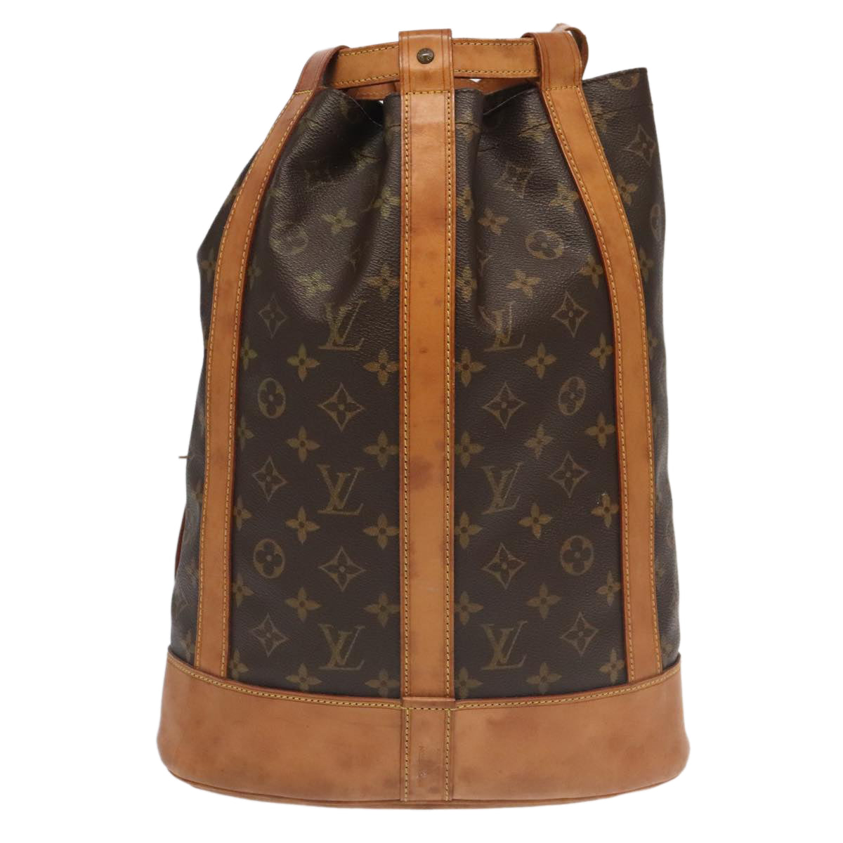 LOUIS VUITTON Monogram Randonnee PM Shoulder Bag M42243 LV Auth ar12575