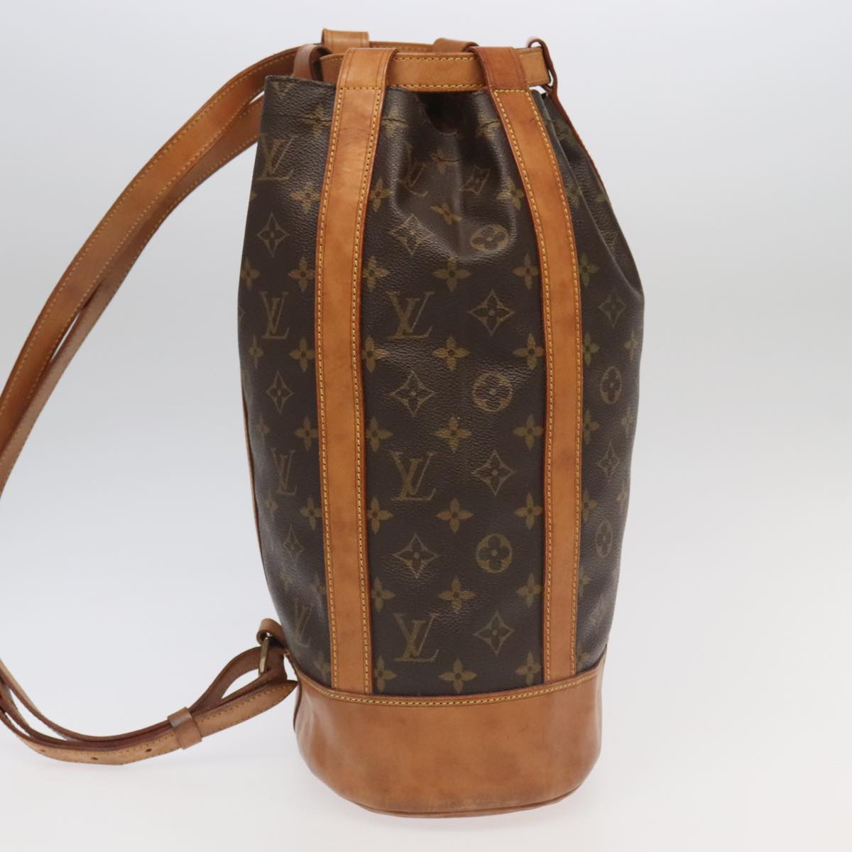 LOUIS VUITTON Monogram Randonnee PM Shoulder Bag M42243 LV Auth ar12575