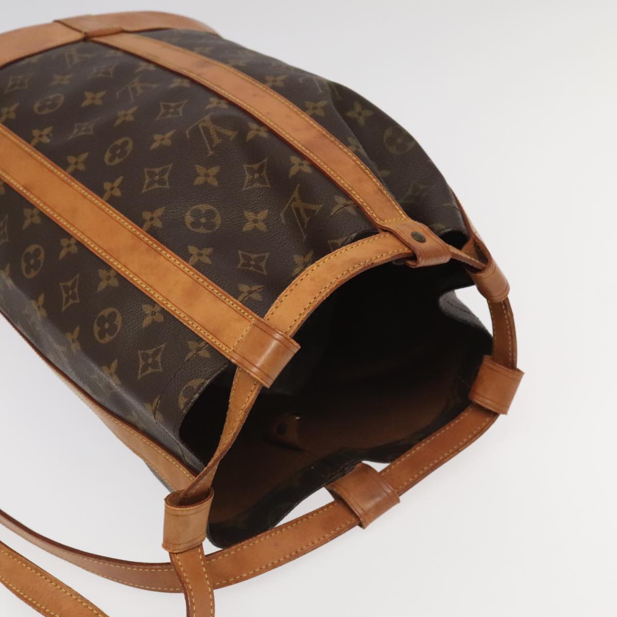 LOUIS VUITTON Monogram Randonnee PM Shoulder Bag M42243 LV Auth ar12575