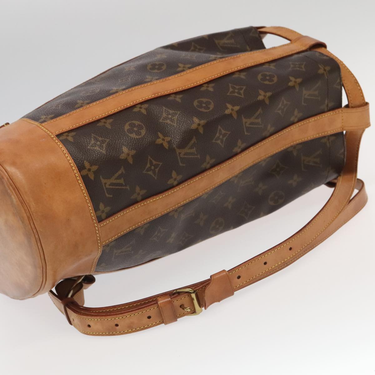 LOUIS VUITTON Monogram Randonnee PM Shoulder Bag M42243 LV Auth ar12575