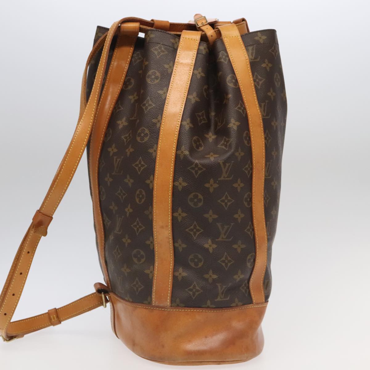 LOUIS VUITTON Monogram Randonnee GM Shoulder Bag M42244 LV Auth ar12576