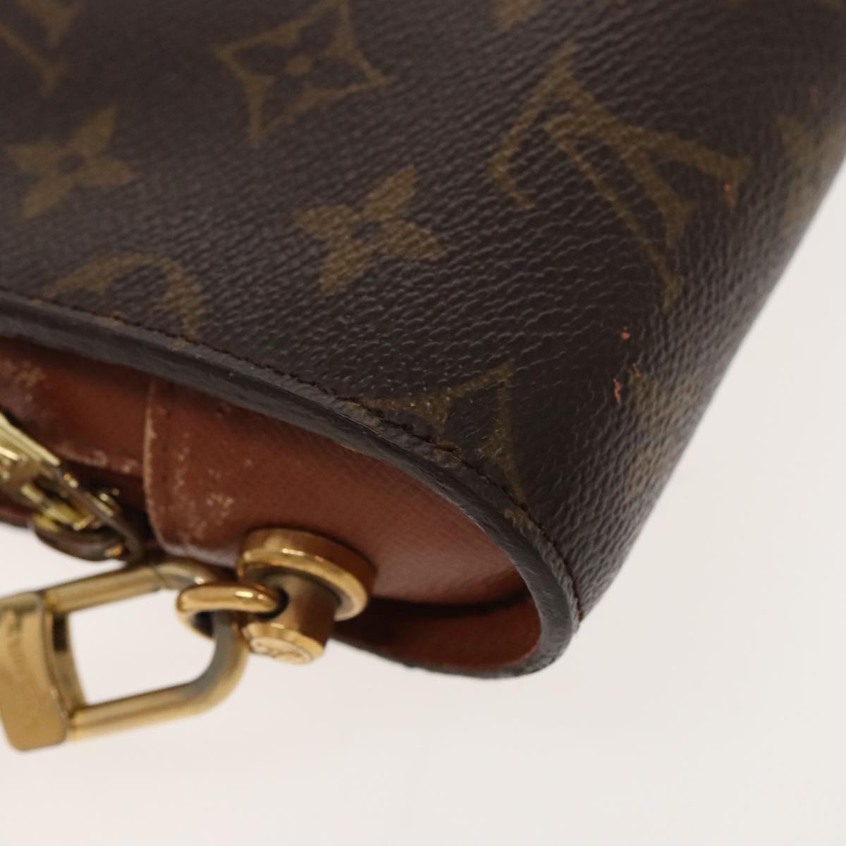 LOUIS VUITTON Monogram Orsay Clutch Bag M51790 LV Auth ar12584